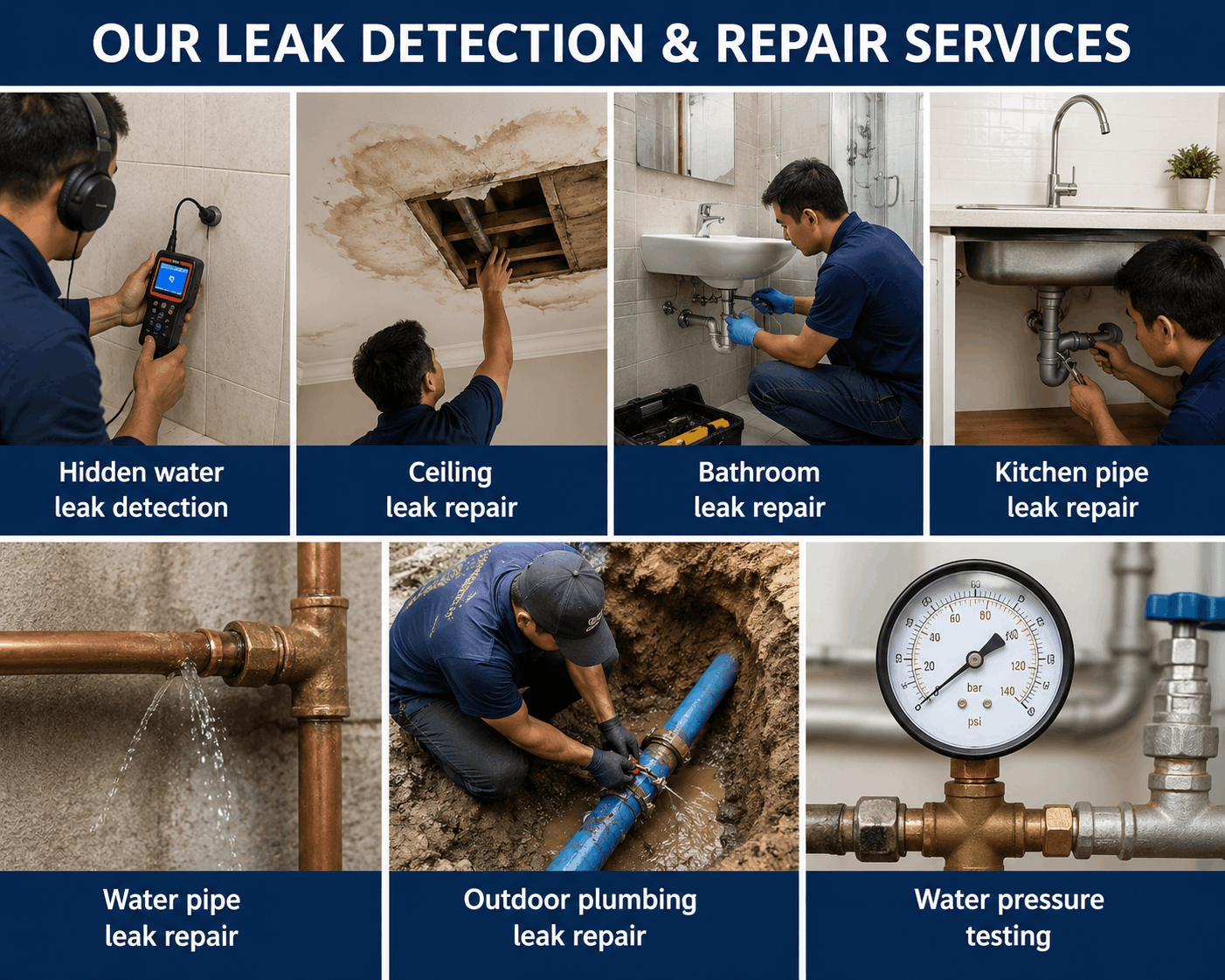 Leak Detection And Repair Services
